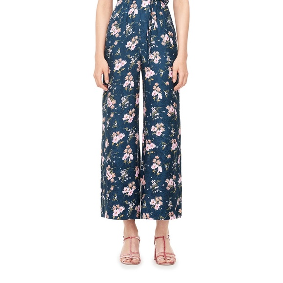 Rebecca Taylor Blue Floral Jumpsuit - Picture 4 of 13
